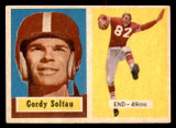 1957 Topps #54 Gordon Soltau Excellent  ID: 388151