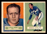 1957 Topps #77 Carl Taseff UER Excellent+  ID: 388172