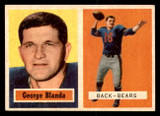 1957 Topps #31 George Blanda Excellent+  ID: 388216