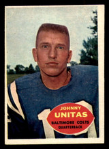 1960 Topps #1 Johnny Unitas Excellent  ID: 388282