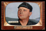 1955 Bowman #284 Bill Jackowski UMP Good 