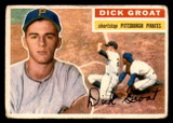 1956 Topps #24A Dick Groat Grey Backs Poor 