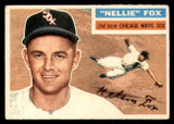 1956 Topps #118A Nellie Fox Grey Backs Very Good  ID: 388698