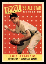 1958 Topps #483 Luis Aparicio AS Excellent+  ID: 388929