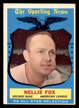 1959 Topps #556 Nellie Fox AS Excellent  ID: 389027