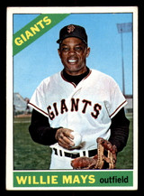 1966 Topps #1 Willie Mays Excellent  ID: 389731