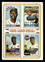 1974 Topps #5 Hank Aaron 1966-69 VG-EX 