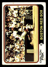 1974 Topps #105 Carlton Fisk G-VG 1974 Topps #105 Carlton Fisk G-VG