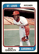 1974 Topps #350 Bob Gibson Very Good ID: 390094 1974 Topps #350 Bob Gibson Very Good ID: 390094