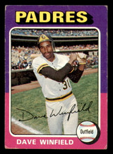 1975 Topps #61 Dave Winfield Very Good  ID: 390109