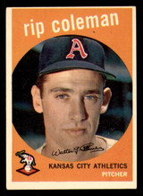 1959 Topps #51 Rip Coleman Very Good  ID: 390292