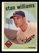 1959 Topps #53 Stan Williams VG-EX RC Rookie 