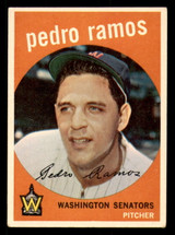 1959 Topps #78 Pedro Ramos VG-EX  ID: 390330