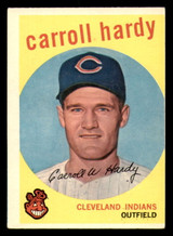 1959 Topps #168 Carroll Hardy Miscut Indians ID:390454 1959 Topps #168 Carroll Hardy Miscut Indians ID:390454