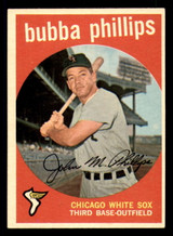 1959 Topps #187 Bubba Phillips Very Good ID: 390479 1959 Topps #187 Bubba Phillips Very Good ID: 390479