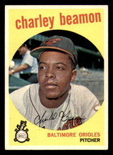 1959 Topps #192 Charley Beamon Excellent+ RC Rookie  ID: 390483