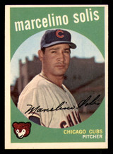 1959 Topps #214 Marcelino Solis Excellent RC Rookie  ID: 390518