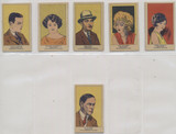 c1920 Strip Cards 3 Lines Movie Stars Lot 5/20  #*sku35481