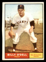 1961 Topps #96 Billy O'Dell Miscut Giants ID:390872 1961 Topps #96 Billy O'Dell Miscut Giants ID:390872