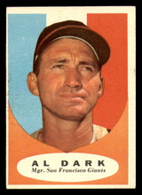 1961 Topps #220 Alvin Dark UER Excellent ID: 390992 1961 Topps #220 Alvin Dark UER Excellent ID: 390992