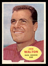 1960 Topps #127 Joe Walton Excellent RC Rookie 