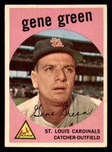 1959 Topps #37 Gene Green Excellent+ ID: 391610 1959 Topps #37 Gene Green Excellent+ ID: 391610