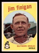 1959 Topps #47 Jim Finigan Excellent  ID: 391619