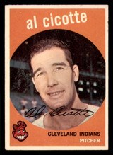 1959 Topps #57 Al Cicotte Excellent  ID: 391629