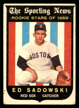 1959 Topps #139 Ed Sadowski Very Good RC Rookie ID: 391708 1959 Topps #139 Ed Sadowski Very Good RC Rookie ID: 391708