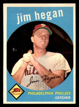 1959 Topps #372 Jim Hegan Very Good ID: 391932 1959 Topps #372 Jim Hegan Very Good ID: 391932