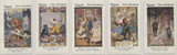 c1910's Piedmont Cigarettes T333 Fairy Tale Stamps Hauff Fairy Tale Set 5  #*sku35519