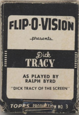 1949 Topps Flip-O-Vision R710-2 #3 Dick Tracy Booklet 30 Frames  #*sku35595