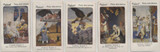 c1930's Strip Cards Nursery Rhymes Lot 8/12 #*sku35516 c1930's Strip Cards Nursery Rhymes Lot 8/12 #*sku35516