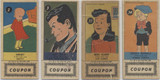 1949 R757-1 J Welch Co Sugar Daddy Comic Characters With Coupon Lot 2  #*sku35601