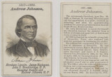 c1890's Andrew Johnson 1857-1869 Vice President #*sku35627 c1890's Andrew Johnson 1857-1869 Vice President #*sku35627