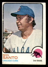 1973 Topps #115 Ron Santo Very Good  ID: 392686