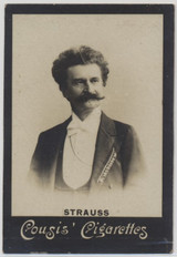 1910 A.G. Cousis & Co Malta Celebtities Johann Strauss  #*sku35652