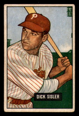 1951 Bowman #52 Dick Sisler VG-EX 1951 Bowman #52 Dick Sisler VG-EX