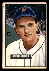 1951 Bowman #249 Johnny Groth VG-EX 