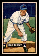 1951 Bowman #250 Hank Borowy VG-EX 1951 Bowman #250 Hank Borowy VG-EX