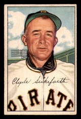 1952 Bowman #227 Clyde Sukeforth CO Excellent+ RC Rookie 