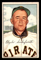 1952 Bowman #227 Clyde Sukeforth CO Excellent RC Rookie 