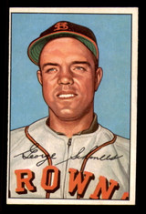 1952 Bowman #245 George Schmees Excellent RC Rookie 