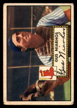 1952 Topps #121 Gus Niarhos Good 