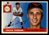 1955 Topps #105 Chuck Diering Very Good  ID: 393026