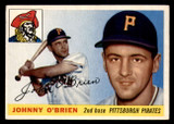 1955 Topps #135 Johnny O'Brien Excellent  ID: 393030