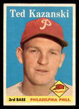 1958 Topps #36 Ted Kazanski Excellent+  ID: 393065