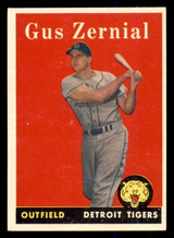 1958 Topps #112 Gus Zernial UER Excellent+ ID: 393109 1958 Topps #112 Gus Zernial UER Excellent+ ID: 393109