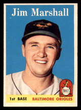 1958 Topps #441 Jim Marshall UER Excellent+ RC Rookie ID: 393336 1958 Topps #441 Jim Marshall UER Excellent+ RC Rookie ID: 393336