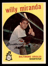 1959 Topps #540 Willy Miranda Excellent+ 
